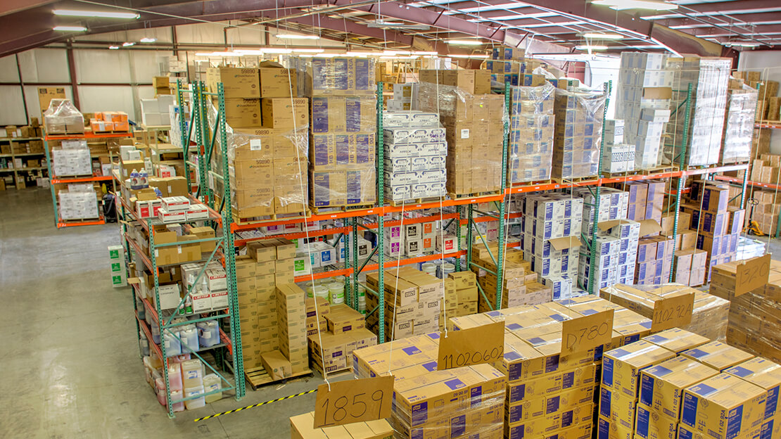 Photo of our warehouse.