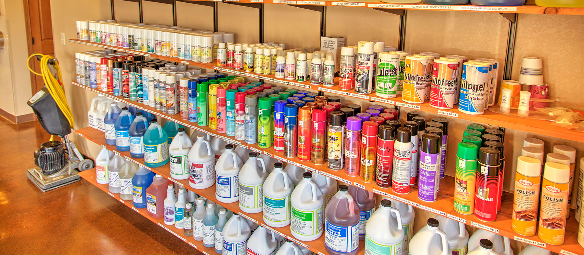 carpet cleaning supply store
